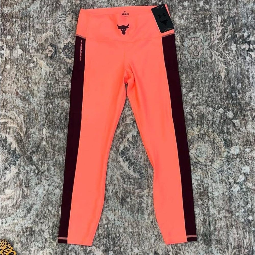 Under Armour project rock Women’s Leggings NWT Size Medium